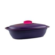 Travessa Oval Tupperware - 1.7L - Cor Berinjela