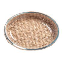 Travessa oval Vimini Borossilicato Rattan M -Dynasty Travessa oval Vimini Borossilicato Rattan M -Dynasty