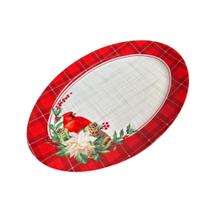 Travessa Oval Xadrez