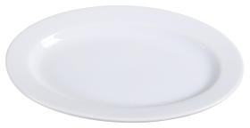 Travessa Oval Yanco AC-12 Porcelana 27x18 cm Pacote com 24