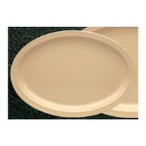 Travessa Oval Yanco NS-512T 29x20cm Melamina Bege Pacote com 24 Travessa Oval Yanco NS-512T 29x20cm Melamina Bege Pacote com 24