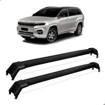 Travessa Rack Bagageiro de Teto Jeep Commander 21 a 23 Preto