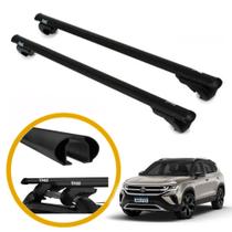 Travessa Rack de Teto Volkswagen Taos Kiussi Belluno 130cm 70kg Preto Travessa Rack de Teto Volkswagen Taos Kiussi Belluno 130cm 70kg Preto