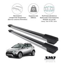 Travessa Rack Teto Larga Preto Hyundai Hb20X 2013 À 2020 Travessa Rack Teto Larga Preto Hyundai Hb20X 2013 À 2020