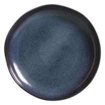 Travessa Redonda Grande Orgânico Stoneware Titanium Ø36cm Travessa Redonda Grande Orgânico Stoneware Titanium Ø36cm
