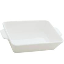 Travessa Refratária 1un Porcelana com Alça 28x16,5x5cm Lyor Travessa Refratária 1un Porcelana com Alça 28x16,5x5cm Lyor