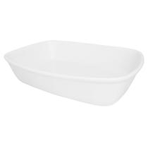 Travessa Refratária Bake Grande 30x21x6cm Branca Travessa Refratária Bake Grande 30x21x6cm Branca