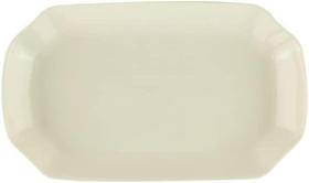 Travessa Refratária de Porcelana New Bone Filipinas Branco 30,5cm x 18cm x 3,5cm - Lyor