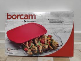 Travessa Refratária de Vidro Retangular Linha Borcam 3.850 ml