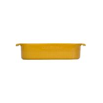 Travessa Refratária Retangular 28x17 Amarela 1,72 L Germer Travessa Refratária Retangular 28x17 Amarela 1,72 L Germer