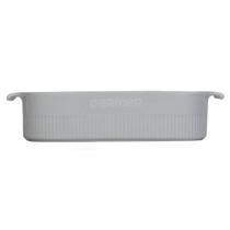 Travessa Refratária Retangular Branca 28x17,5 cm Germer