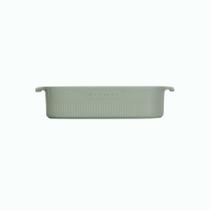 Travessa Refratária Retangular em Porcelana Verde Menta 30x21x6,5cm Germer Travessa Refratária Retangular em Porcelana Verde Menta 30x21x6,5cm Germer