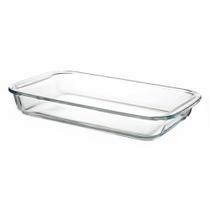 Travessa Retangular 1000ml em Vidro 25,5x15x4,5cm Flux by Flashgoods