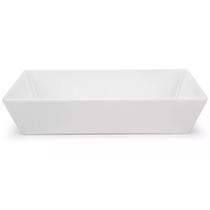 Travessa Retangular 3l Branca Grande para Servir a Mesa Salada Sobremesa Risoto Travessa Retangular 3l Branca Grande para Servir a Mesa Salada Sobremesa Risoto