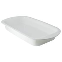 Travessa Retangular Branca em Polipropileno 33x18cm Vemplast