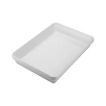 Travessa Retangular Funda Lisa Gourmet em Melamina 40x28cm Travessa Retangular Funda Lisa Gourmet em Melamina 40x28cm