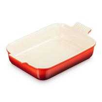 Travessa retangular Heritage vermelha 19 cm - Le Creuset Travessa retangular Heritage vermelha 19 cm - Le Creuset