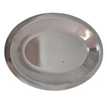 Travessa Retangular Inox 20Cm Assadeira De Aço Travessa Retangular Inox 20Cm Assadeira De Aço