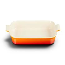Travessa retangular laranja 32 cm - Le Creuset Travessa retangular laranja 32 cm - Le Creuset