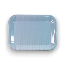 Travessa Retangular Linha Psicodélica Azul 25,5Cm - Ad Travessa Retangular Linha Psicodélica Azul 25,5Cm - Ad