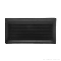 Travessa Retangular Melanina Toquio 17,5Cm Preta 2839 Lyor Travessa Retangular Melanina Toquio 17,5Cm Preta 2839 Lyor
