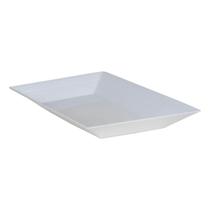 Travessa Retangular Para Alimentos Cozinha Branco 42x24x4cm - Paramount 3