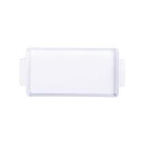 Travessa Retangular Tramontina Maria Augusta em Porcelana 28x15 cm Travessa Retangular Tramontina Maria Augusta em Porcelana 28x15 cm