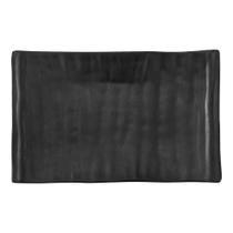 Travessa Sushi/Sashimi Retangular Black Melamina 100% Profissional