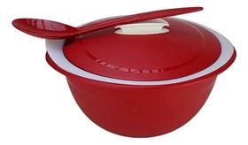 Travessa Térmica Com Colher Roxo e Rosa 1,3L / Verde 3,1L / Vermelha 4,3L Tupperware Travessa Térmica Com Colher Roxo e Rosa 1,3L / Verde 3,1L / Vermelha 4,3L Tupperware