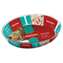 Travessa Vidro Oval 2,4L Assados e Doce Marinex Nadir