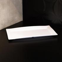 Travessa Wolff de Melamina Retangular Branca 35cm x 19,5cm Travessa Wolff de Melamina Retangular Branca 35cm x 19,5cm