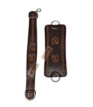 Travessão e chincha muladeiro 100% couro marrom Travessão e chincha muladeiro 100% couro marrom