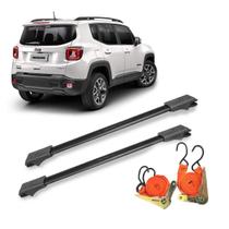 Travessas Longarinas Teto Jeep Renegade 15 Até 24 + 2 Cintas