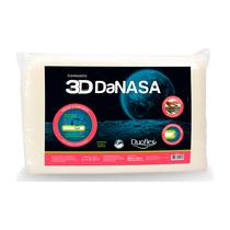 Travesseiro 3D Nasa - Antiácaros 10 cm