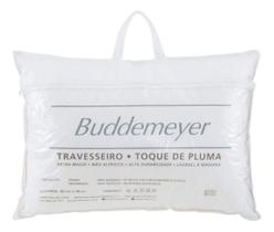 Travesseiro 50x70cm Buddemeyer Toque De Pluma Algodão Branco