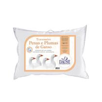 Travesseiro 80% Pena De Ganso 20% Pluma De Ganso Daune 50x70