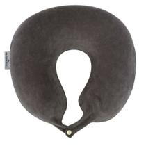 Travesseiro Almofada de Viagem Apoio de Pescoço Viva Conforto Capa Plush Cromo