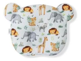 Travesseiro Almofada Rn Bebê Anatômico Para Bebê MENINO - SAFARI N1