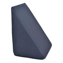 Travesseiro Almofada Tringalular Encosto Apoio Costa Leitura Com Capa Preto Travesseiro Almofada Tringalular Encosto Apoio Costa Leitura Com Capa Preto