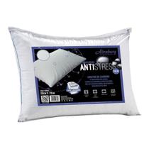 Travesseiro Altenburg Antistress Fios De Carbono 50x70 cm Branco - 0164