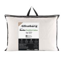 Travesseiro Altenburg Bambu Comfort Látex 48X68cm Branco Travesseiro Altenburg Bambu Comfort Látex 48X68cm Branco