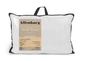Travesseiro Altenburg Plumi Gold Branco 50cm x 70cm