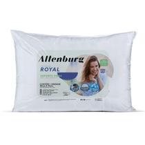 Travesseiro Altenburg Royal Suporte Firme Antialérgico Percal 180 Fios Branco 50 x 70 cm