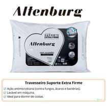Travesseiro Altenburg Suporte Extra Firme - Antimicrobiano - Indicado para Quem Dorme de Lado e de Costas Travesseiro Altenburg Suporte Extra Firme - Antimicrobiano - Indicado para Quem Dorme de Lado e de Costas