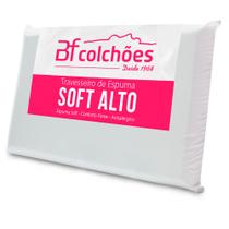 Travesseiro Alto Espuma Ortopédico Soft Conforto Firme 50x70x14cm - BF Colchões Travesseiro Alto Espuma Ortopédico Soft Conforto Firme 50x70x14cm - BF Colchões