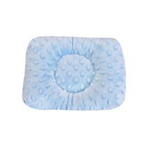 Travesseiro Anatômico Bubble Carinhas Azul - Conforto para Bebês Travesseiro Anatômico Bubble Carinhas Azul - Conforto para Bebês