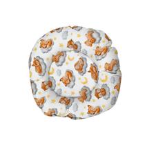 Travesseiro Anatômico Infantil Bebê Apoio Cabeça Unissex para Carrinho e Berço