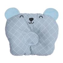 Travesseiro Anatômico Papi Friends 23Cm X 18Cm Contem 01 Un- azul