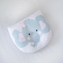 Travesseiro Anatômico Para Bebê Elefante Rosa