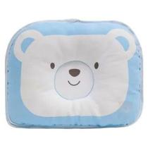 Travesseiro Anatômico para Bebês Urso Azul 10723 - Buba